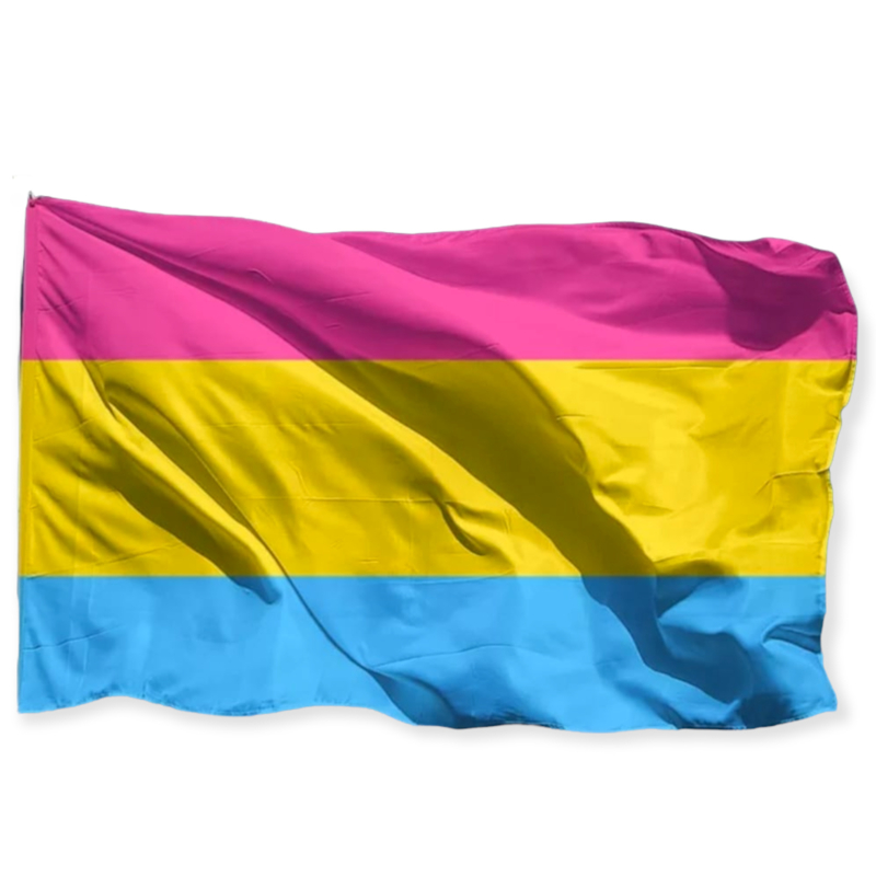 Bandera 'pansexual' 90 x 150 cm
