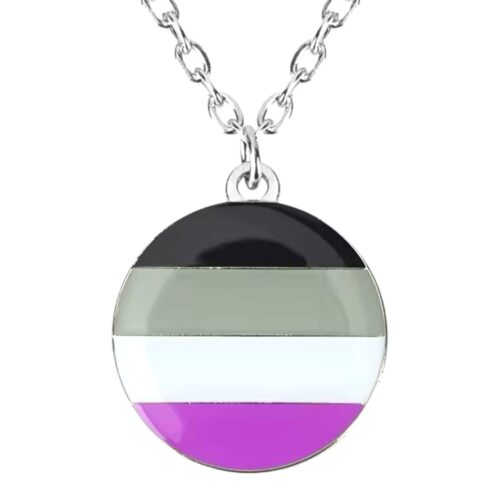 Collar plateado 'asexual'
