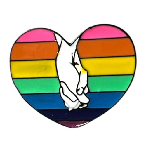Pin corazón 'manos'