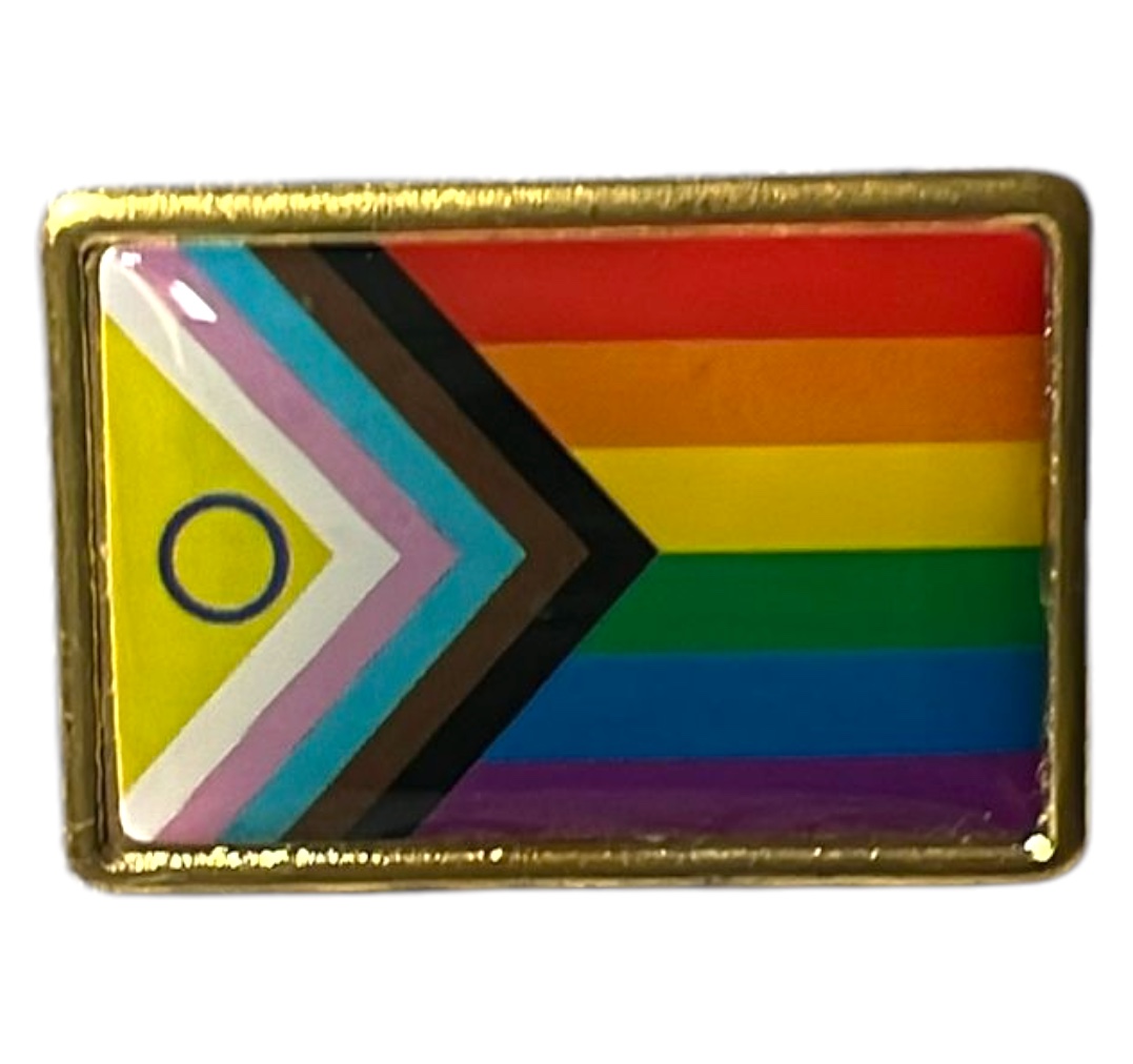 Pin (plástico) bandera 'All-Inclusive Pride'