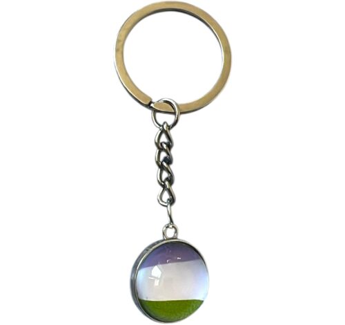 Llavero bola 'genderqueer'