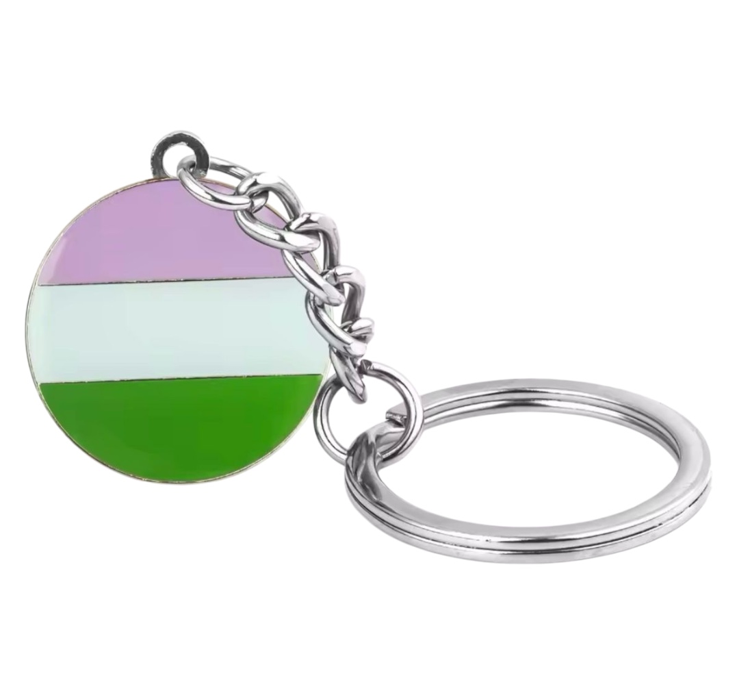 Llavero 'genderqueer'