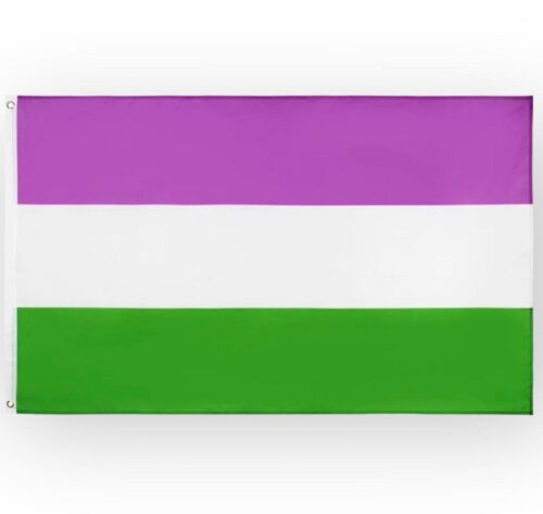 Bandera 'genderqueer' 90 x 150 cm