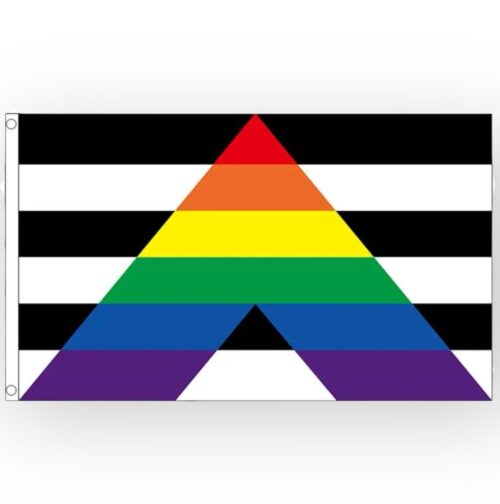 Bandera 'straight ally' 90 x 150 cm