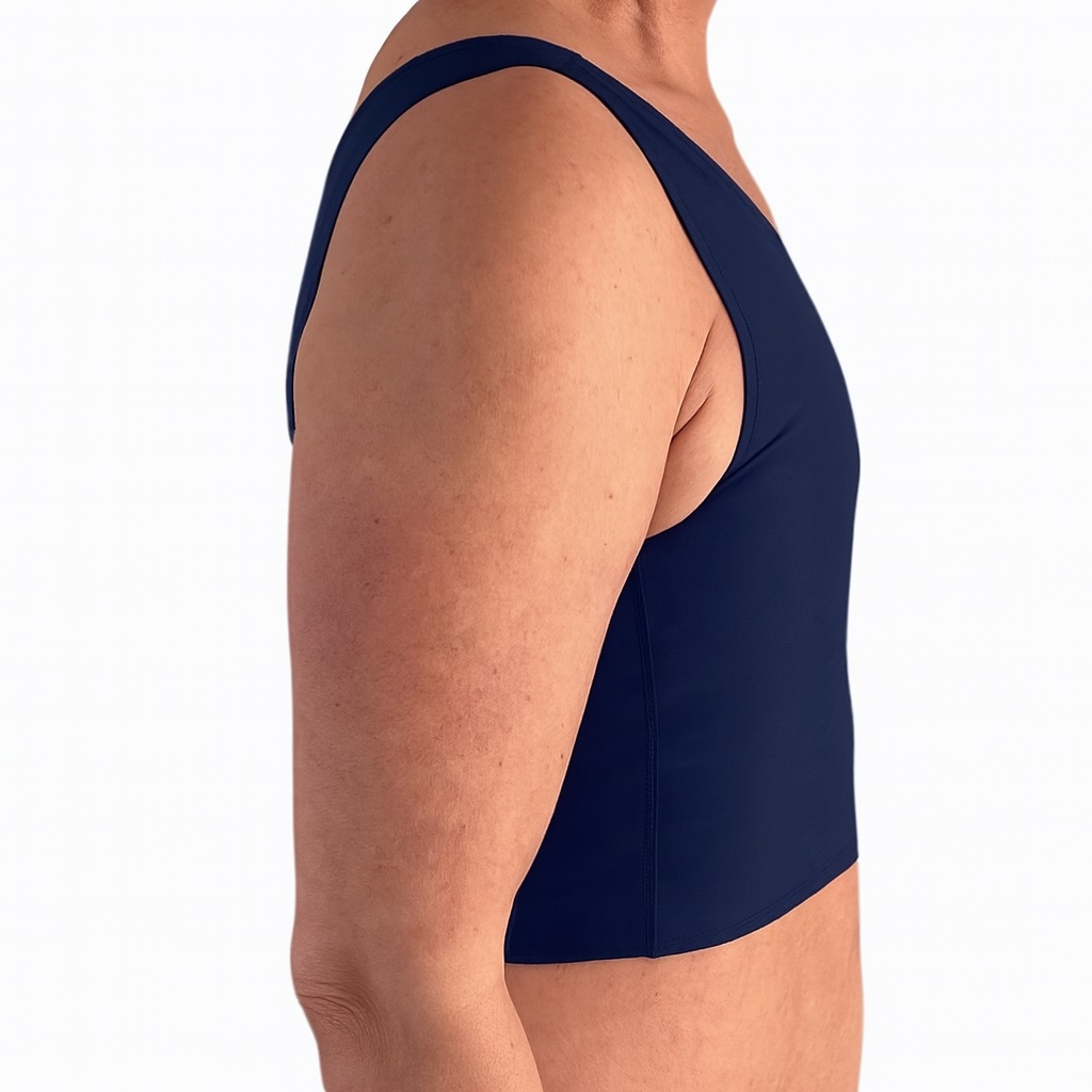 Chest compression – compresión torácica, Breast binding – compresión mamaria, Chest binding – compresión del pecho, Chest bandaging – vendaje del pecho, Breast reduction – reducción mamaria, Chest binding – compresión del pecho, Breast binding – compresión mamaria, Chest compression – compresión torácica, Breast flattening – aplanamiento del pecho, Chest bandaging – vendaje del pecho, Chest binder – binder de pecho, Trans binder – binder trans, FTM binder – binder FtM, Compression top – top de compresión, Chest binder – binder de pecho, Chest compressor – compresor de pecho, Binder trans – binder trans, Binder bra – sujetador compresor, Chest binder FTM – binder FtM, Compression top transgender binder – top compresor para personas transgénero